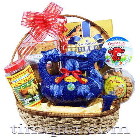 Giỏ Quà Tết Xuân Hội Tụ