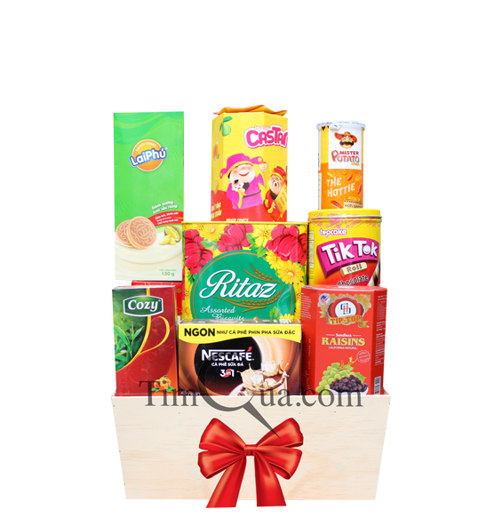 Giỏ Quà Tết Ban Mai Xanh 58 2020