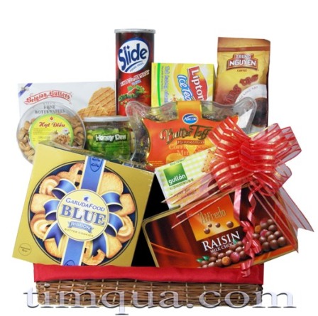 Giỏ quà Tết Xuân Như Ý