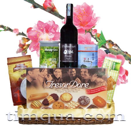 Giỏ quà tết Xuân Thành Đạt