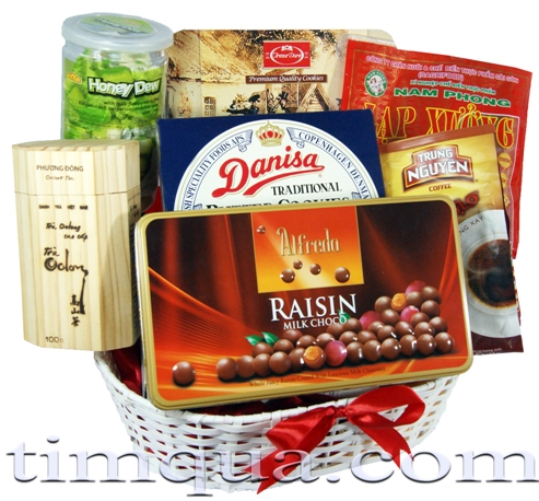Giỏ quà tết Mã Đáo Thành Công
