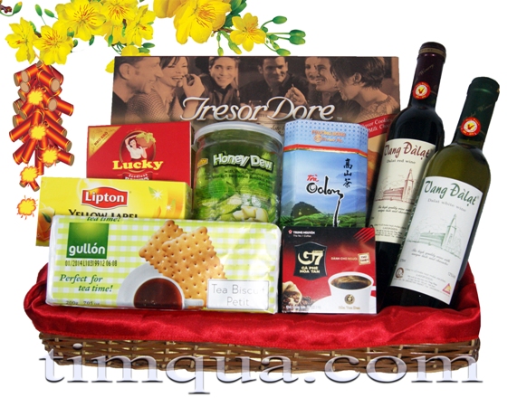 Giỏ quà tết Phát Tài