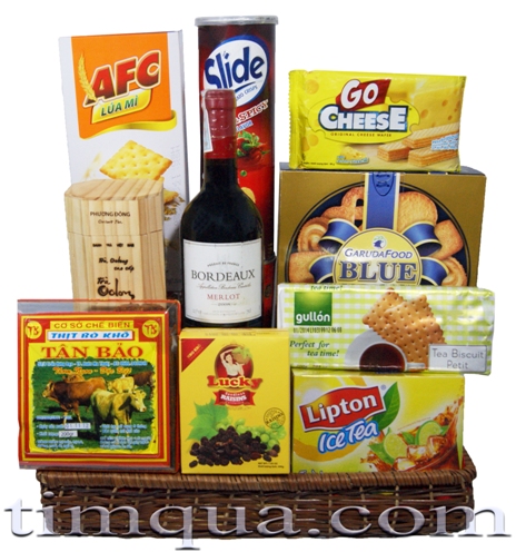 Giỏ quà tết Gia Đình Sung Túc