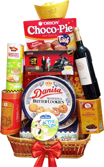 Giỏ Quà Tết Ban Mai Xanh 43 2020