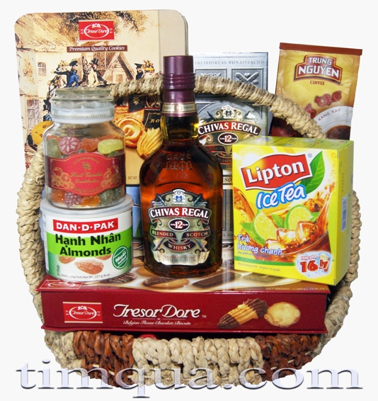 Giỏ quà Tết Dịu Dàng Sắc Xuân