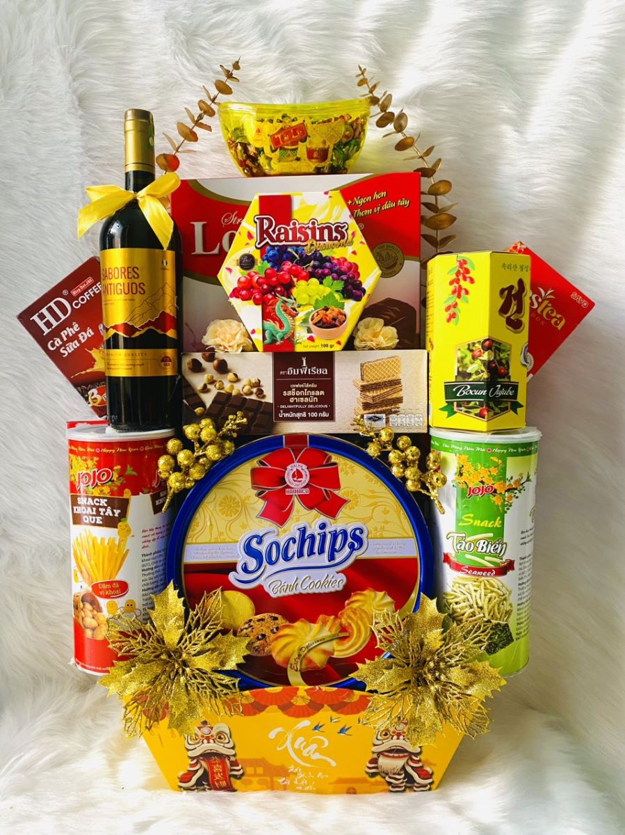 Giỏ quà Tết 2024 - GQ13