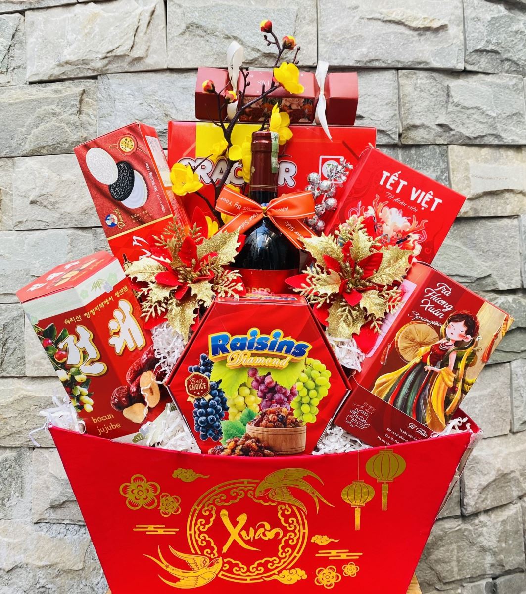Giỏ quà Tết 2024 - GQ36