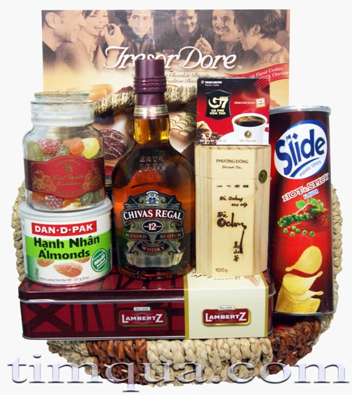 Giỏ Quà Phát Tết Tài Đắc Lộc