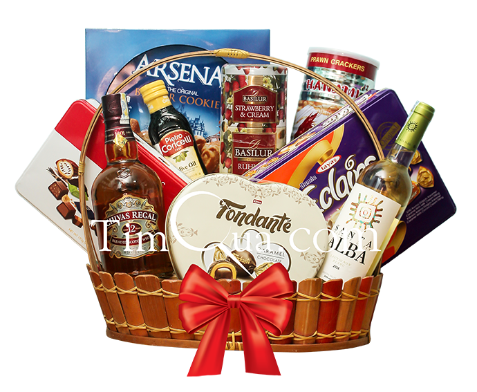 Giỏ Quà Tết Đón Lộc 2020