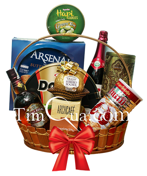 Giỏ Quà Tết Ban Mai Xanh 1 2020