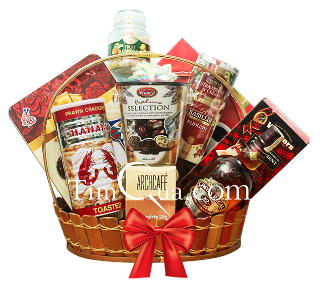 Giỏ Quà Tết Ban Mai Xanh 91 2020