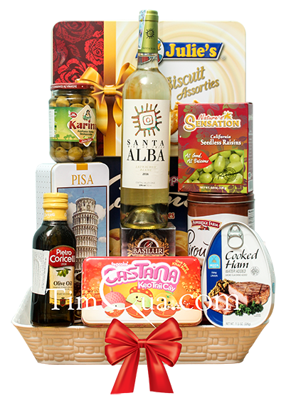 Giỏ Quà Tết Ban Mai Xanh 23 2020