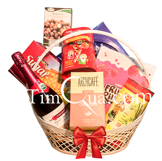 Giỏ Quà Tết Ban Mai Xanh 73 2020