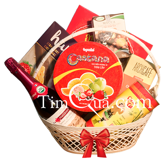 Giỏ Quà Tết Ban Mai Xanh 74 2020