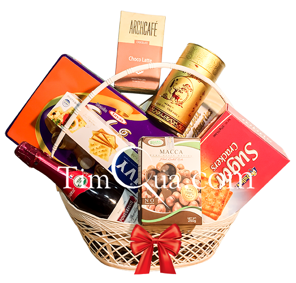 Giỏ Quà Tết Ban Mai Xanh 75 2020