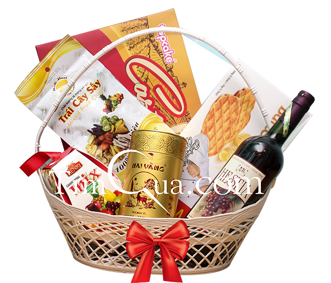 Giỏ Quà Tết Ban Mai Xanh 38 2020