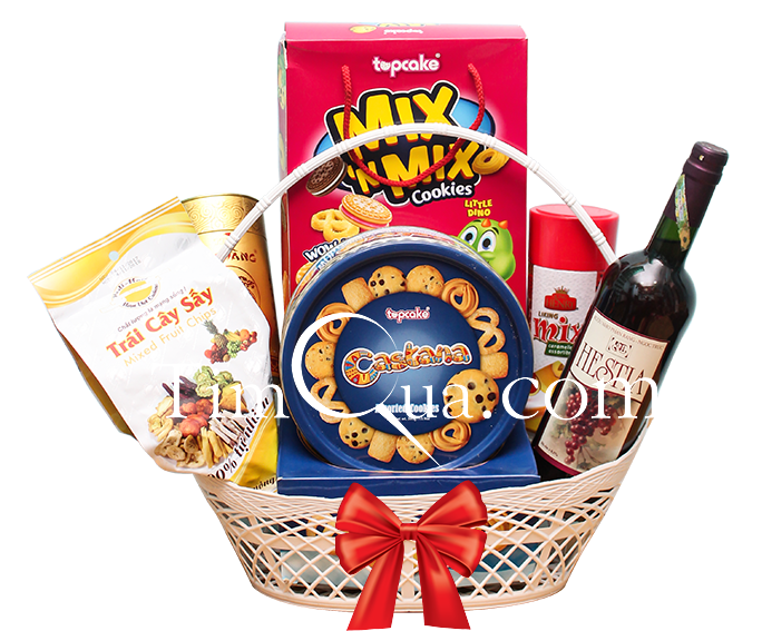 Giỏ Quà Tết Ban Mai Xanh 72 2020