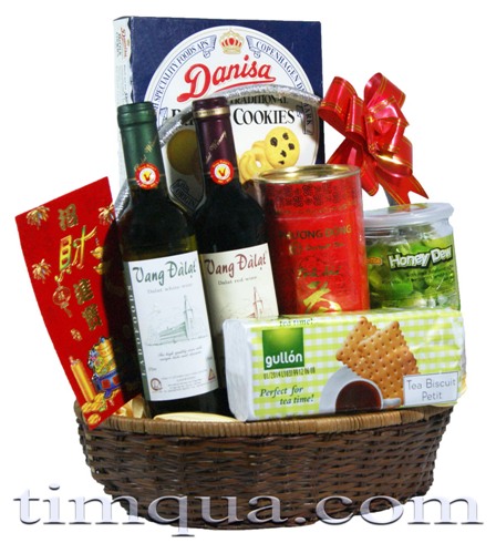 Giỏ quà tết Tân Xuân