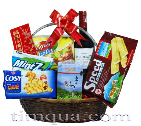 Giỏ quà tết Tri ân