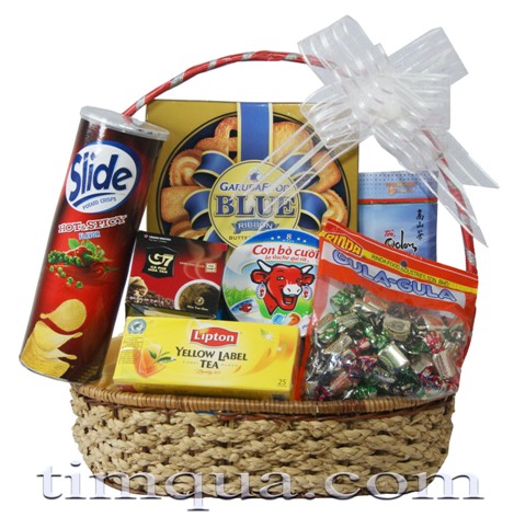 Giỏ quà tết Xuân đã Về